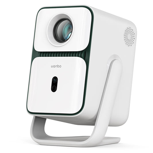 [Netflix 1080P] Wanbo T2 Ultra Projector, Android TV 11, 500 ANSI, Native 1080P, 120° Rotating Stand, Auto Focus &amp; Keystone Correction, Obstacle Avoidance, 45 - 140" Projection Size, Dual-band WiFi, 2*5W Speaker