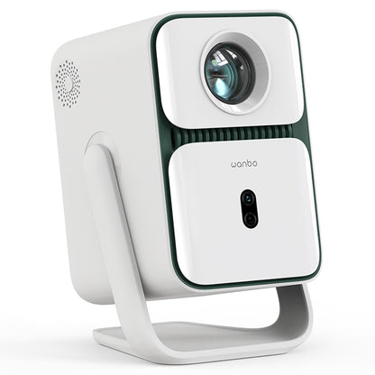 [Netflix 1080P] Wanbo T2 Ultra Projector, Android TV 11, 500 ANSI, Native 1080P, 120° Rotating Stand, Auto Focus &amp; Keystone Correction, Obstacle Avoidance, 45 - 140" Projection Size, Dual-band WiFi, 2*5W Speaker