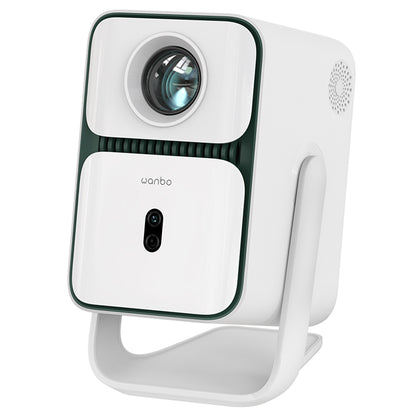 [Netflix 1080P] Wanbo T2 Ultra Projector, Android TV 11, 500 ANSI, Native 1080P, 120° Rotating Stand, Auto Focus &amp; Keystone Correction, Obstacle Avoidance, 45 - 140" Projection Size, Dual-band WiFi, 2*5W Speaker
