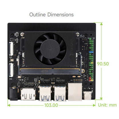 Waveshare NVIDIA Jetson Orin Nano AI Development Board - 8GB