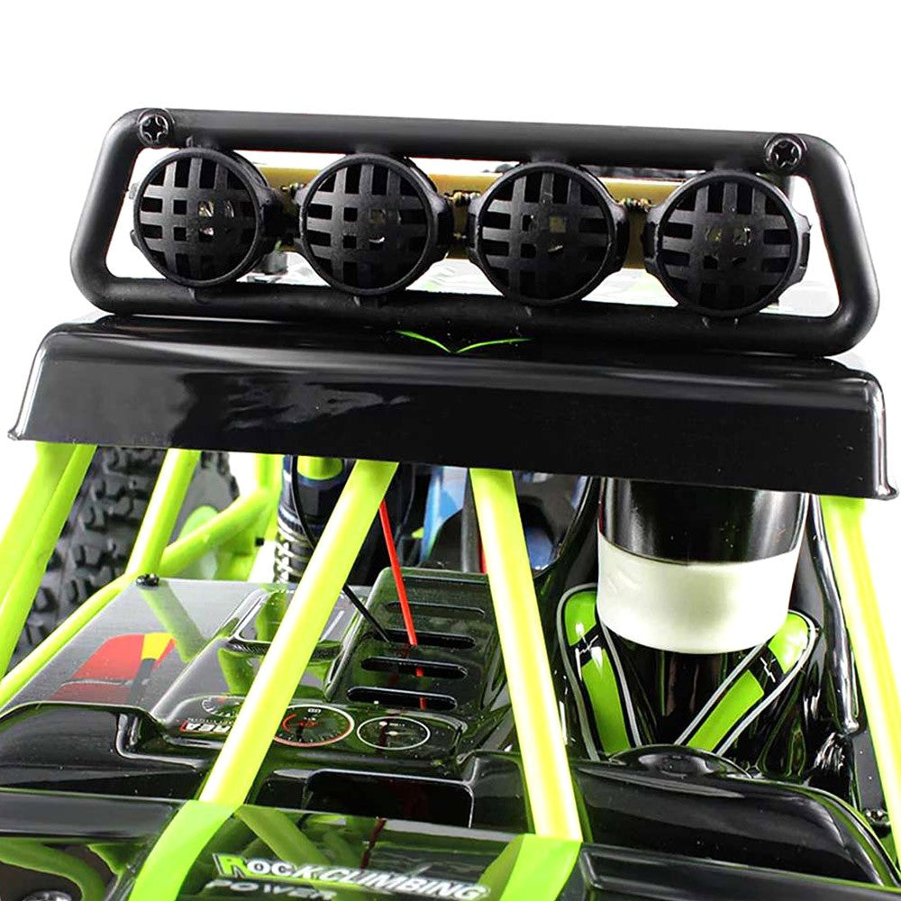 Wltoys 12427 1/12 Full Scale RC Car Off-road 540 Brushed Motor 50km/h Max Speed - 2 Batteries