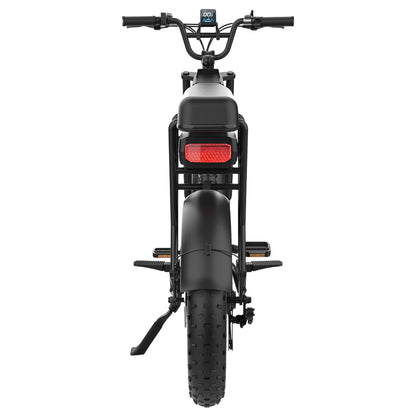 YAMALI FXH-006 Electric Bike, 350W Motor, 48V 18Ah Battery, 20*4'' Fat Tires, 40km/h Max Speed, 50km Range, Shimano 7 Speed, Front &amp; Rear Mechanical Disc Brakes, Shimano 7 Speed, LCD Display - Black