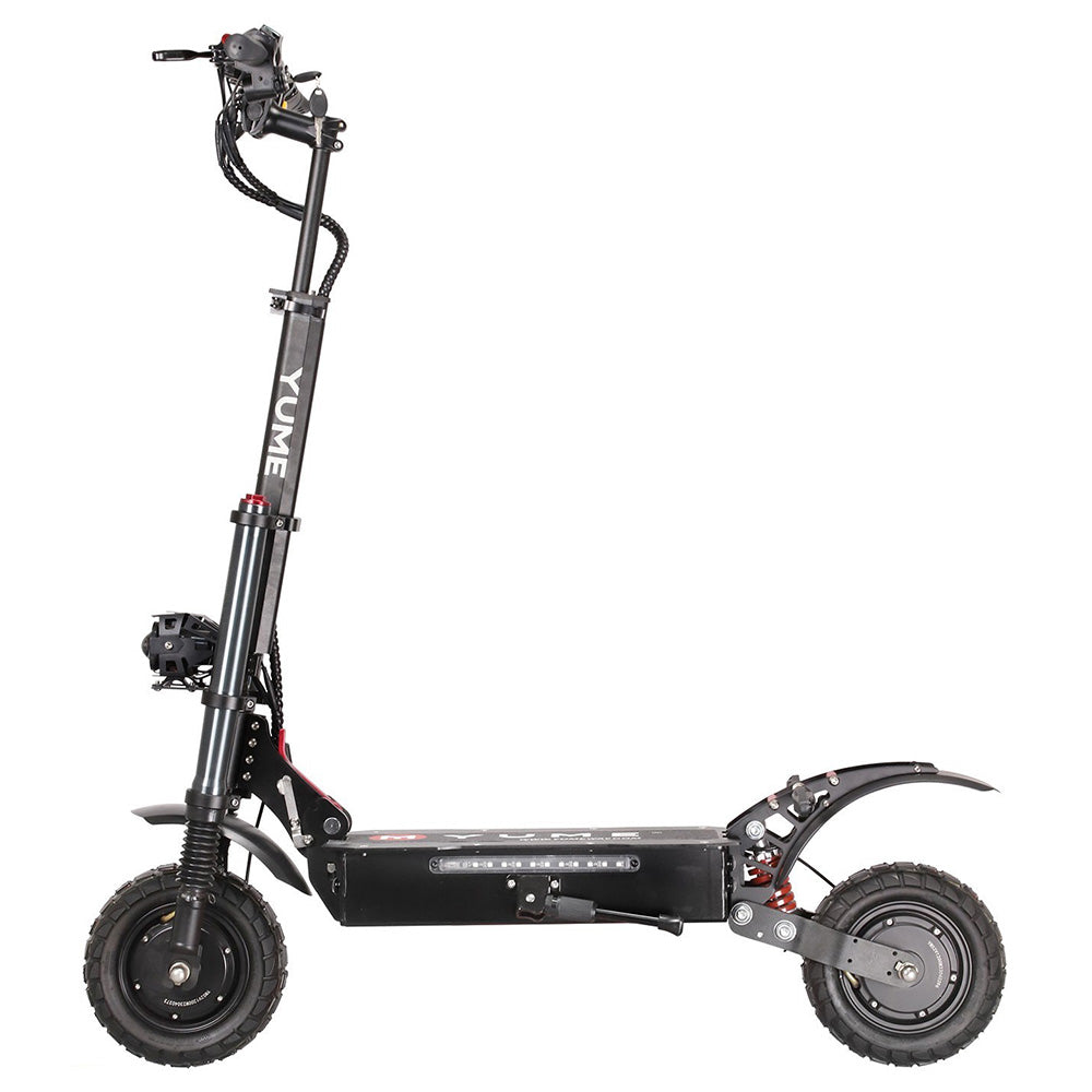YUME Y10 Electric Scooter, 1200W*2 Motor, 52V 23.4Ah Battery, 10" Off-road Tubeless Tires, 40mph Max Speed, 40miles Range, Front and Rear Hydraulic Disc Brake