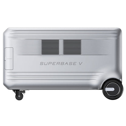 ZENDURE SuperBase V6400 Portable Power Station, 6438Wh Semi-Solid State Battery, 3800 AC Output, Expandable to 64380Wh, 120V/240V Dual Voltage, 16 Outputs, 3000W Solar Input, APP Control