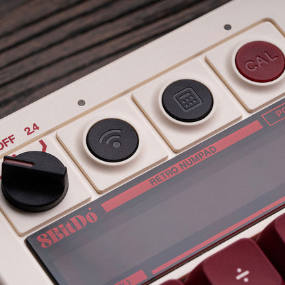 8BitDo Retro18 Mechanical Numpad - Light Grey