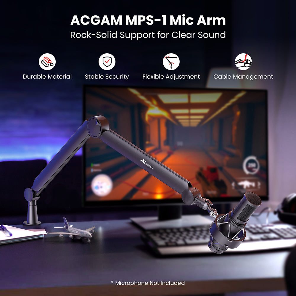 ACGAM MPS-1 Moderner Studio-Mikrofonarm