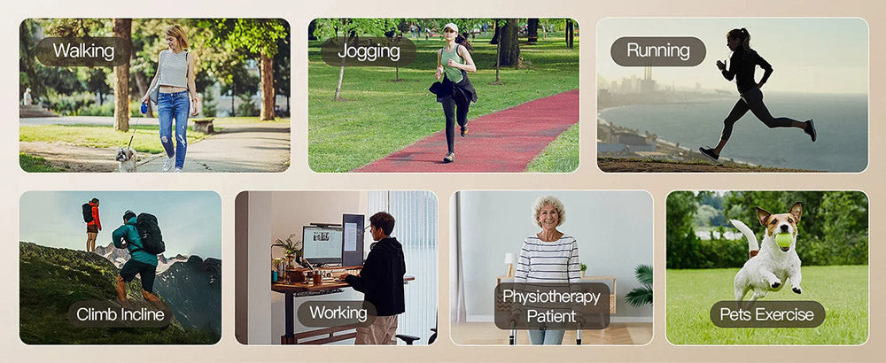 Akluer 480L-A Cinta de Andar con Inclinación, Cinta de Correr de 2.5HP para Debajo del Escritorio con Control Remoto, Pantalla LED, Capacidad Máxima de 150 kg (330 lbs)