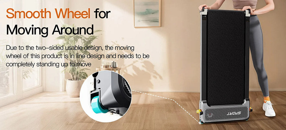 Akluer 520 Cinta de Andar Bajo Escritorio de Doble Cara con Masajeador de Pies Shiatsu, Plataforma para Caminar con Inclinación, Motor Silencioso de 2.5 HP, Pantalla LED