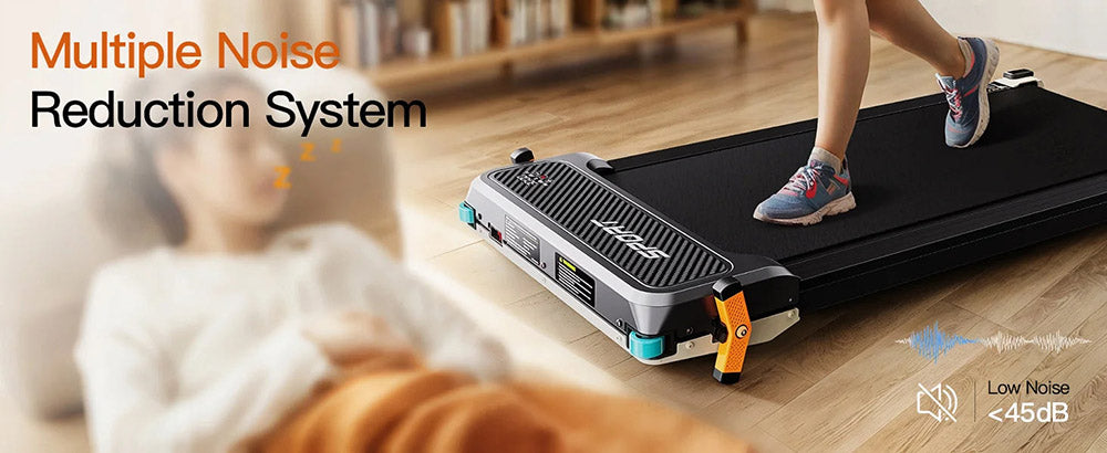 Akluer 520 Cinta de Andar Bajo Escritorio de Doble Cara con Masajeador de Pies Shiatsu, Plataforma para Caminar con Inclinación, Motor Silencioso de 2.5 HP, Pantalla LED