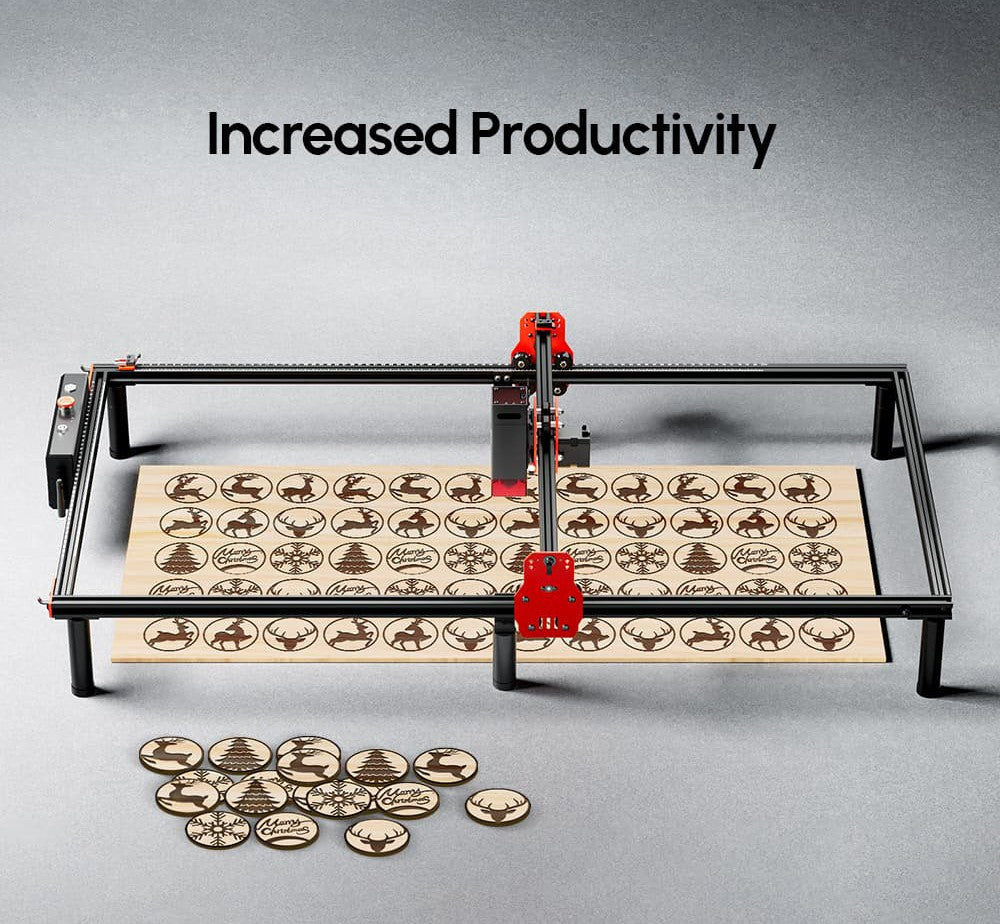 AlgoLaser DIY KIT Laser Engraver Extension Kit, 400*850mm (157.5*334.6inch)