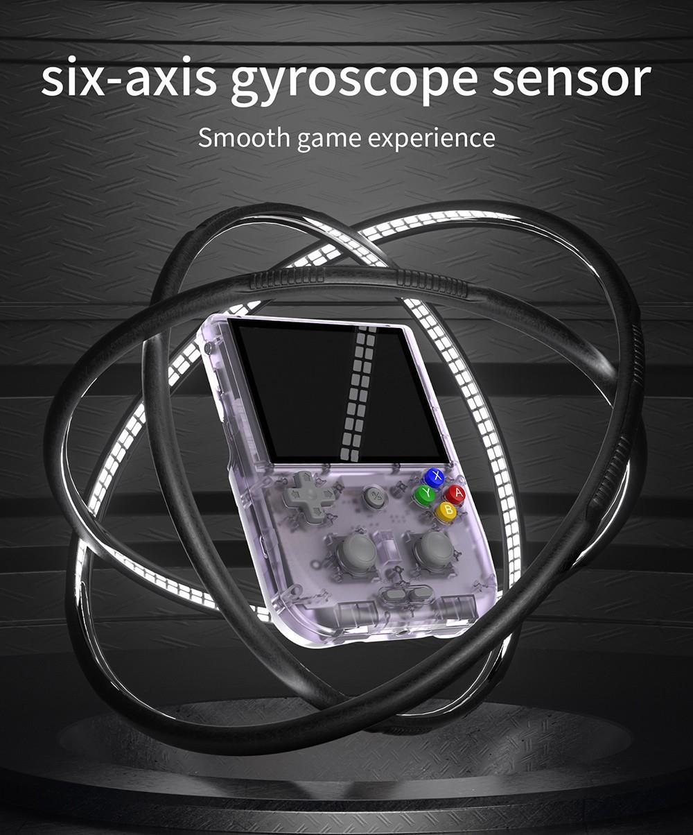 Consola de juegos ANBERNIC RG405V, 4GB LPDDR4 128GB eMMC, Android 12, WiFi 5G, Bluetooth 5.0, tarjeta TF de 128GB con 3172 juegos - Morado