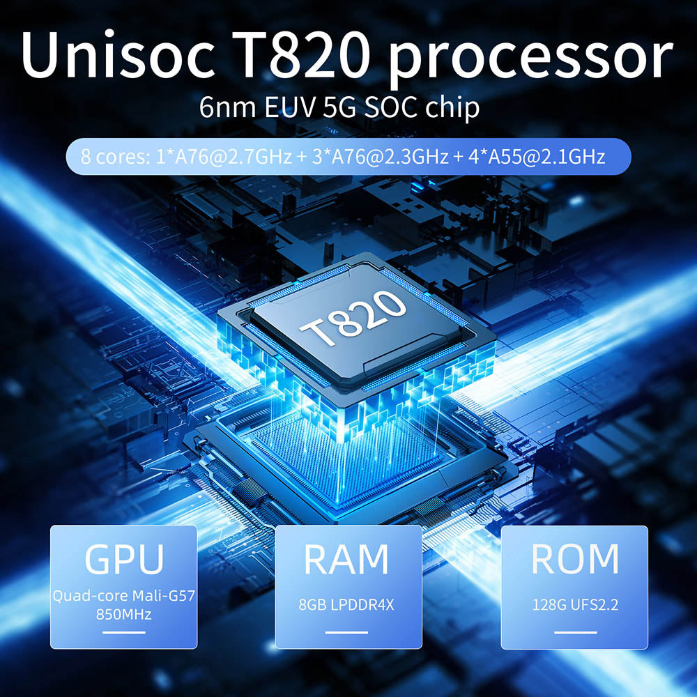Consola de juegos ANBERNIC RG 406H, Android 13, pantalla IPS de 4 pulgadas 960*720, procesador Unisoc T820 de 8 núcleos, 8 GB de RAM LPDDR4X, 128 GB de almacenamiento UFS2.2, joystick 3D Hall, gatillo Hall, 7 horas de autonomía - Negro