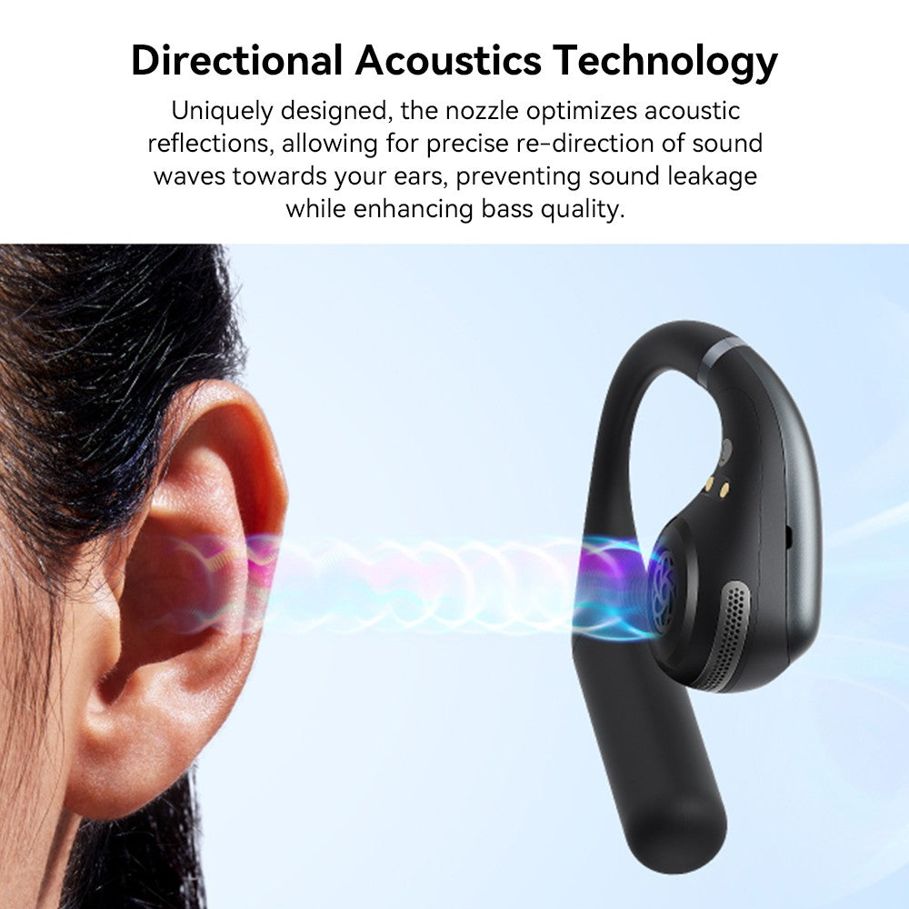 Anker Soundcore AeroFit Open-Ear-Ohrhörer, ergonomischer Ohrbügel, wasserdicht (IPX7), App-Steuerung, bis zu 42 Stunden Akkulaufzeit – Blau