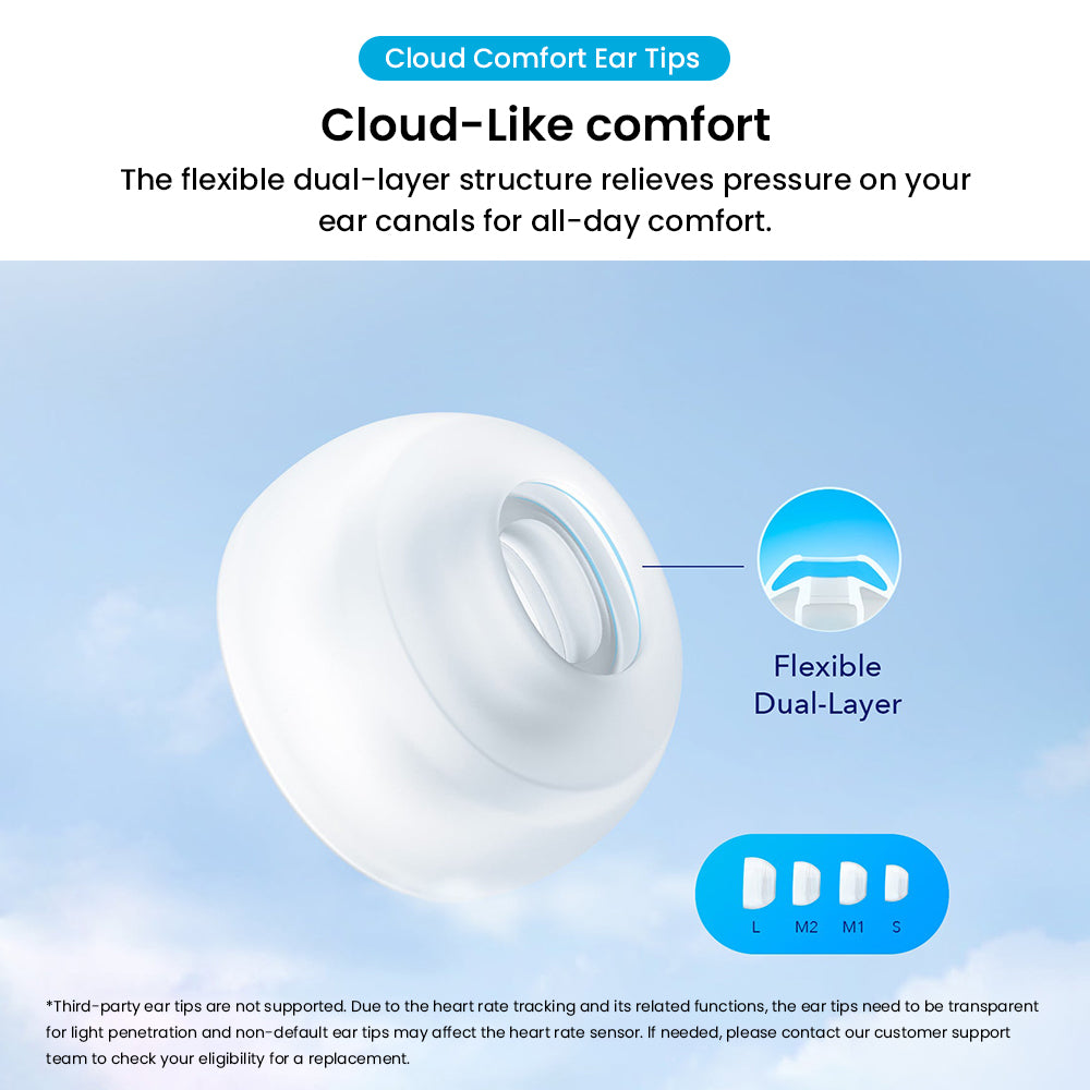 Anker Soundcore Liberty 4 True Wireless ANC-Ohrhörer, Hi-Res Wireless Audio, Spatial Audio mit zwei Modi, Herzfrequenzsensor – Schwarz