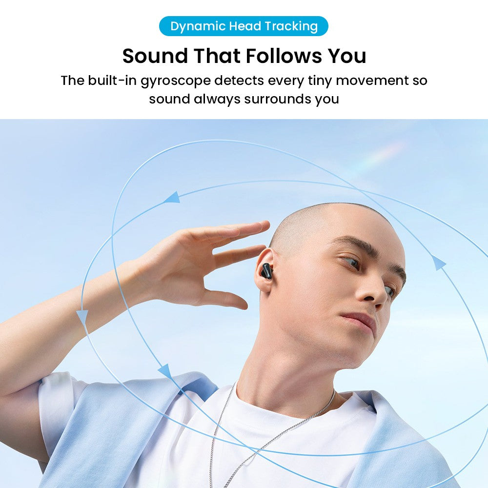 Anker Soundcore Liberty 4 True Wireless ANC-Ohrhörer, Hi-Res Wireless Audio, Spatial Audio mit zwei Modi, Herzfrequenzsensor – Schwarz