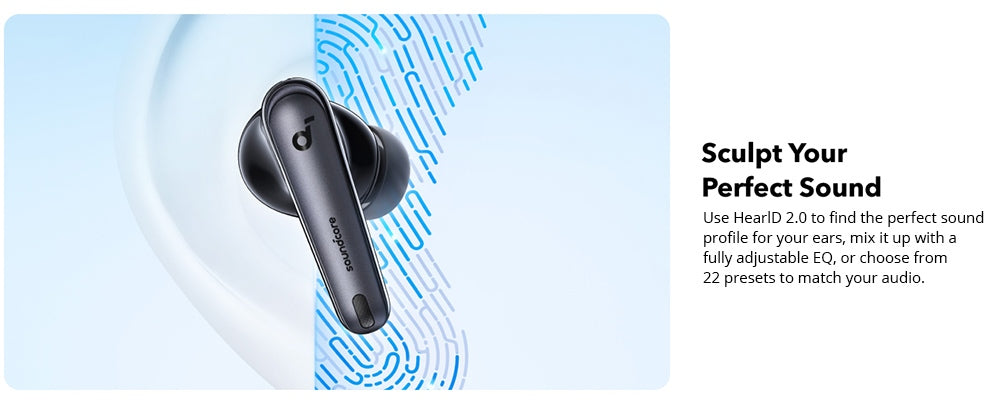Soundcore Liberty 4 NC Ohrhörer (Wireless Wireless Stereo), adaptive Geräuschunterdrückung 2.0, Bluetooth 5.3, IPX4 wasserdicht, Schnellladefunktion – Weiß