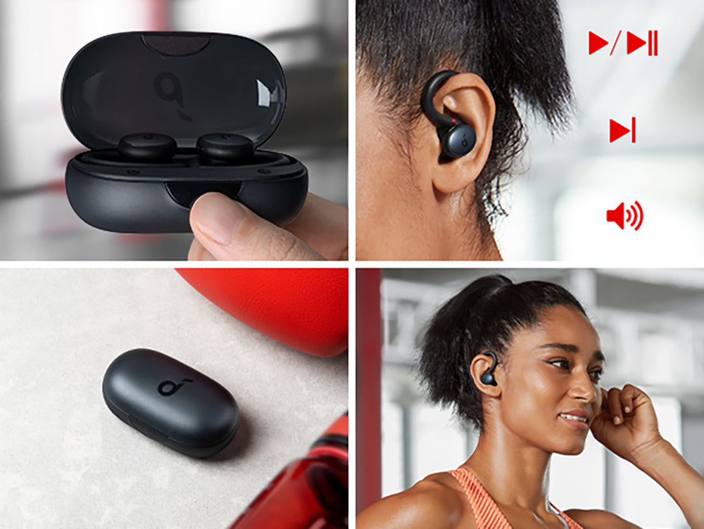 Anker Soundcore Sport X10 TWS Ohrhörer fürs Training – Schwarz