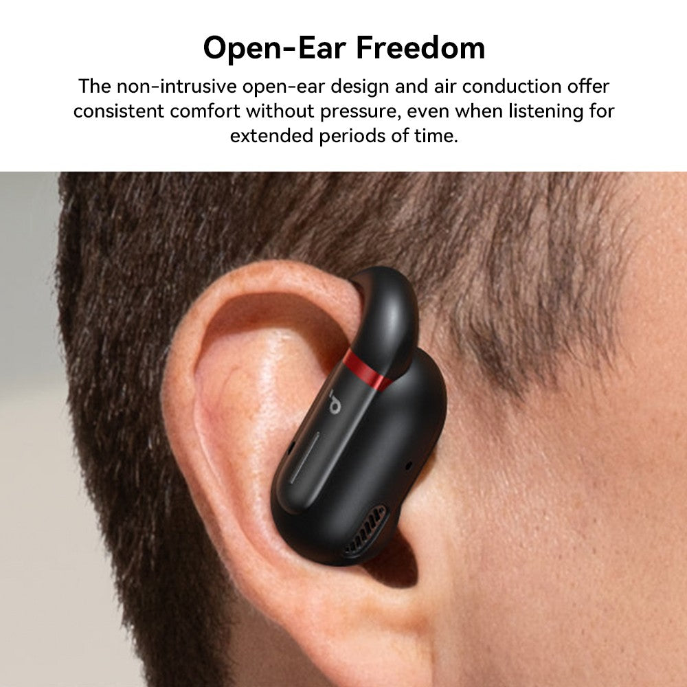 Anker Soundcore V30i Open-Ear-Ohrhörer, ergonomische Ohrbügel, Bluetooth 5.3, App-Steuerung, bis zu 36 Stunden Wiedergabezeit