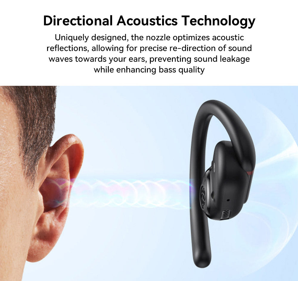 Anker Soundcore V30i Open-Ear-Ohrhörer, ergonomische Ohrbügel, Bluetooth 5.3, App-Steuerung, bis zu 36 Stunden Wiedergabezeit