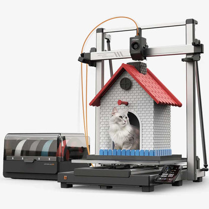 Anycubic Kobra 3 Max Combo, Up to 8-Color Printing, ACE Pro Color Engine, 600mm/s High-Speed Print, Auto-Leveling &amp; Anti-Step Lost, 420*420*500mm