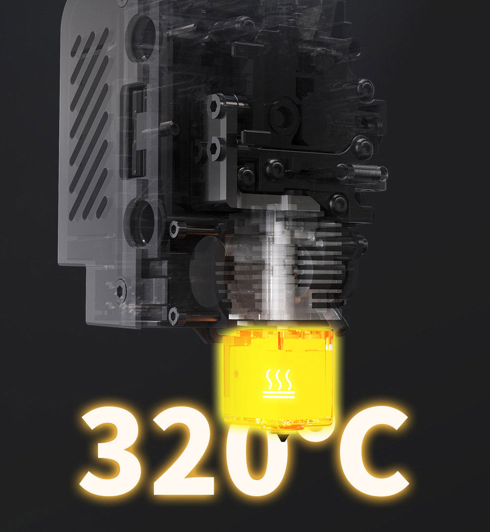 ANYCUBIC KOBRA S1 COMBO 3D Printer, Vibrant 8-Color Printing, 600mm/s Ultra-Fast Speed, Auto-leveling, 320°C Hotend, 44dB Ultra-Quiet, CoreXY Construction, 250*250*250mm