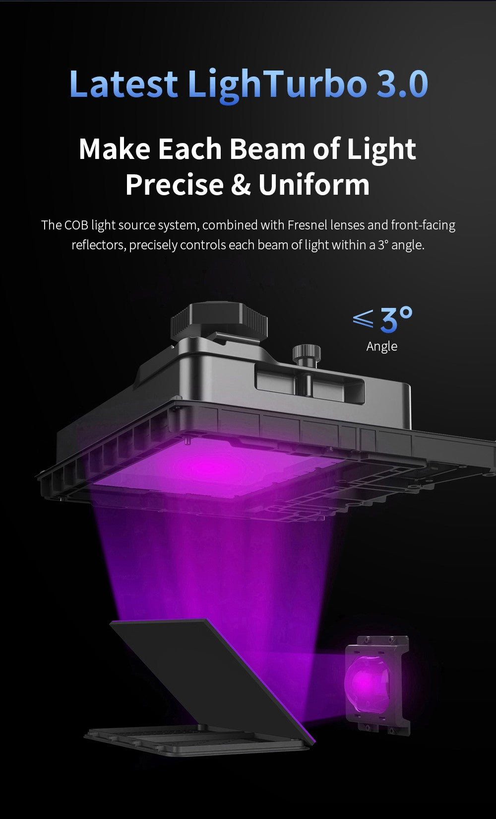 Anycubic Photon Mono M7 Pro Resin 3D Printer, 0.1mm Layer Height, 170mm/h Print Speed, 14K COB LighTurbo 3.0 Source, 10.1