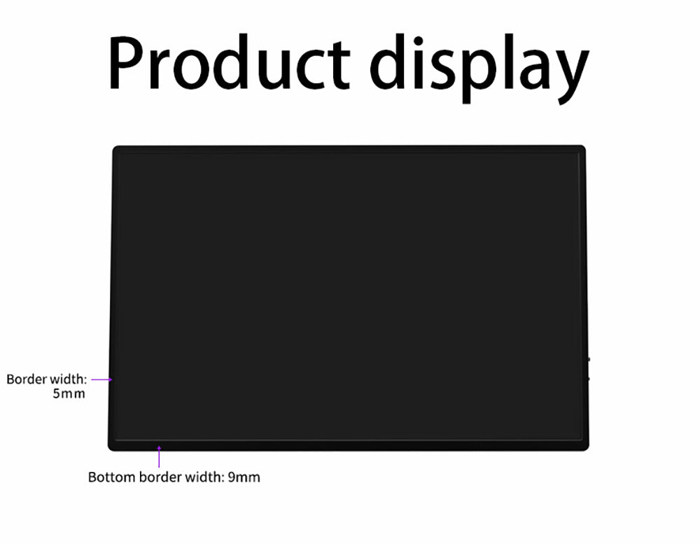 Monitor Portátil AOSIMAN 160QC de 16 Pulgadas, 2.5K 144Hz, 2560*1600 16:10, 100% sRGB, 480 Cd/m², Pantalla para Juegos.
