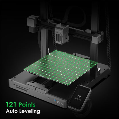 Artillery Sidewinder X4 Plus S1 3D Printer, 300*300*400mm, 500mm/s Print Speed, 300℃ High-temp Printing, XY-Metal Linear Guide Rail, Auto Levelling, 8000rpm Efficient Cooling Fans