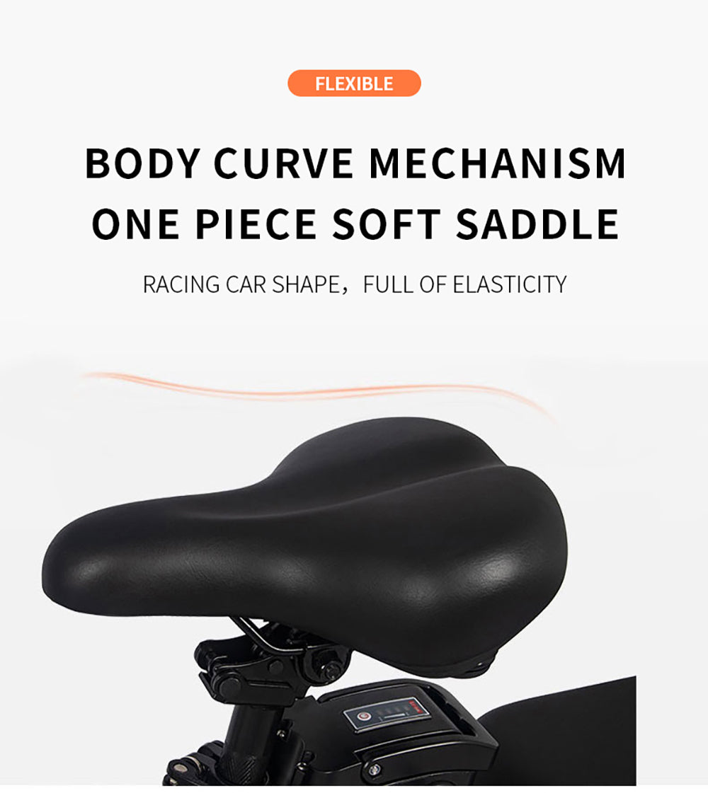 Bicicleta Eléctrica Plegable AVAKA BZ20 PLUS, neumáticos gruesos de 20*3.0 pulgadas, motor sin escobillas de 500W, velocidad máxima de 25 km/h, batería de 48V 18.2Ah, autonomía de 100 km, carga máxima de 120 kg, doble freno de disco, cambio Shimano de 7 velocidades, impermeable IP54, pantalla LCD, rueda de una sola pieza - Negra.