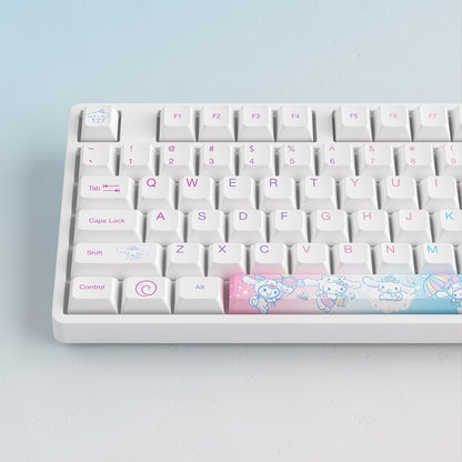 Akko Cinnamoroll 20th Anniversary 3108RF CS Sakura Switch 108keys Dual-mode Mechanical Keyboard