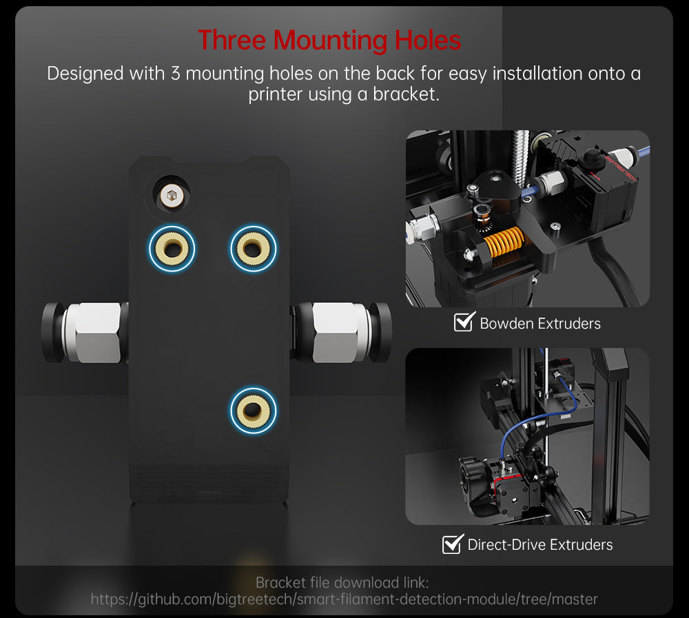 Sensor Inteligente de Filamento BIGTREETECH SFS V2.0