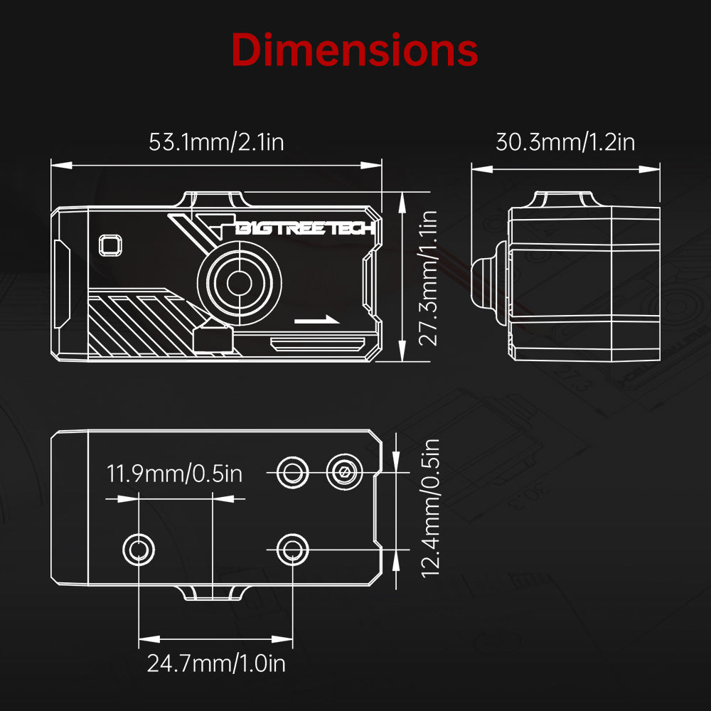 Sensor Inteligente de Filamento BIGTREETECH SFS V2.0