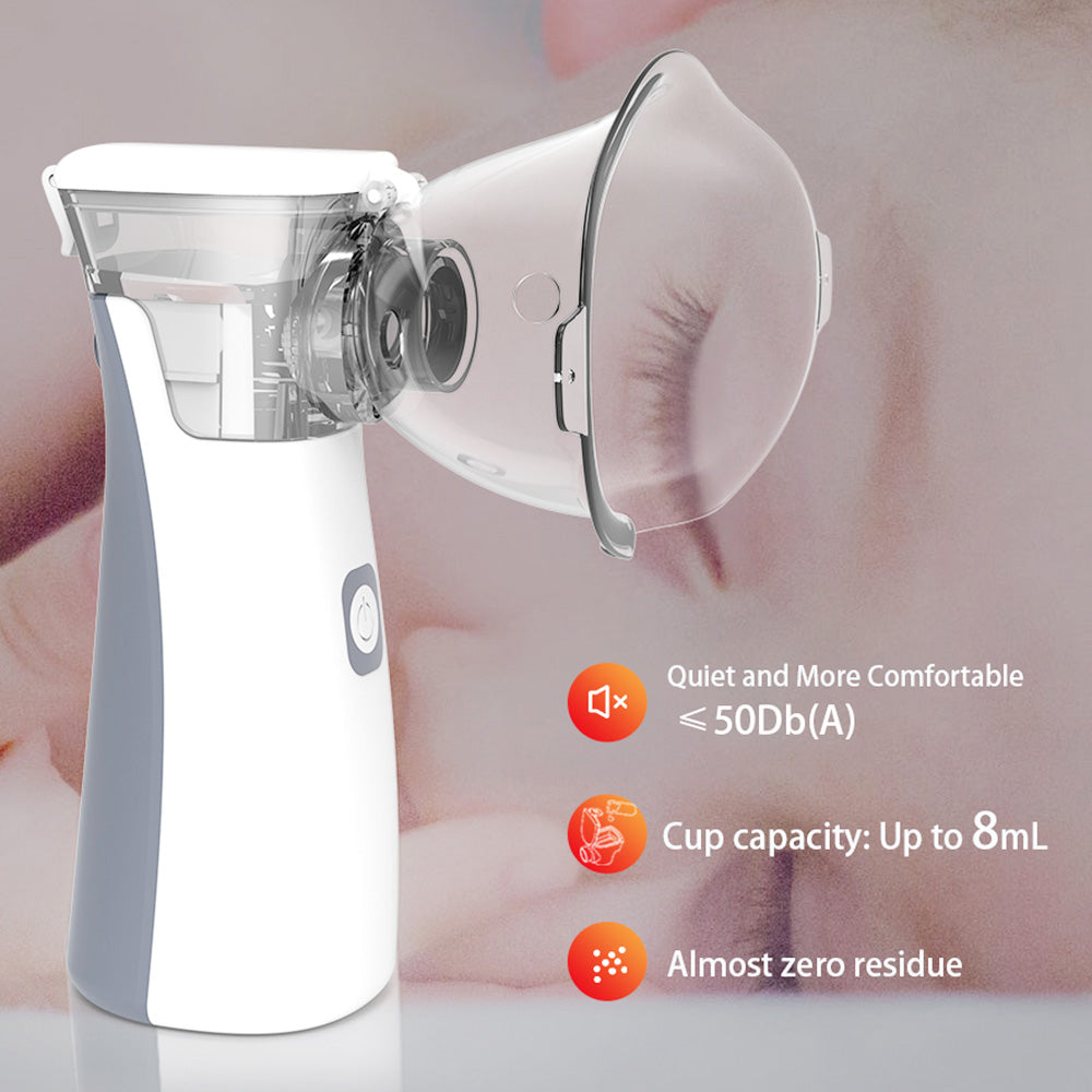 Nebulizador Portátil BOXYM N2 para Asma y EPOC, Uso Doméstico para Niños y Adultos