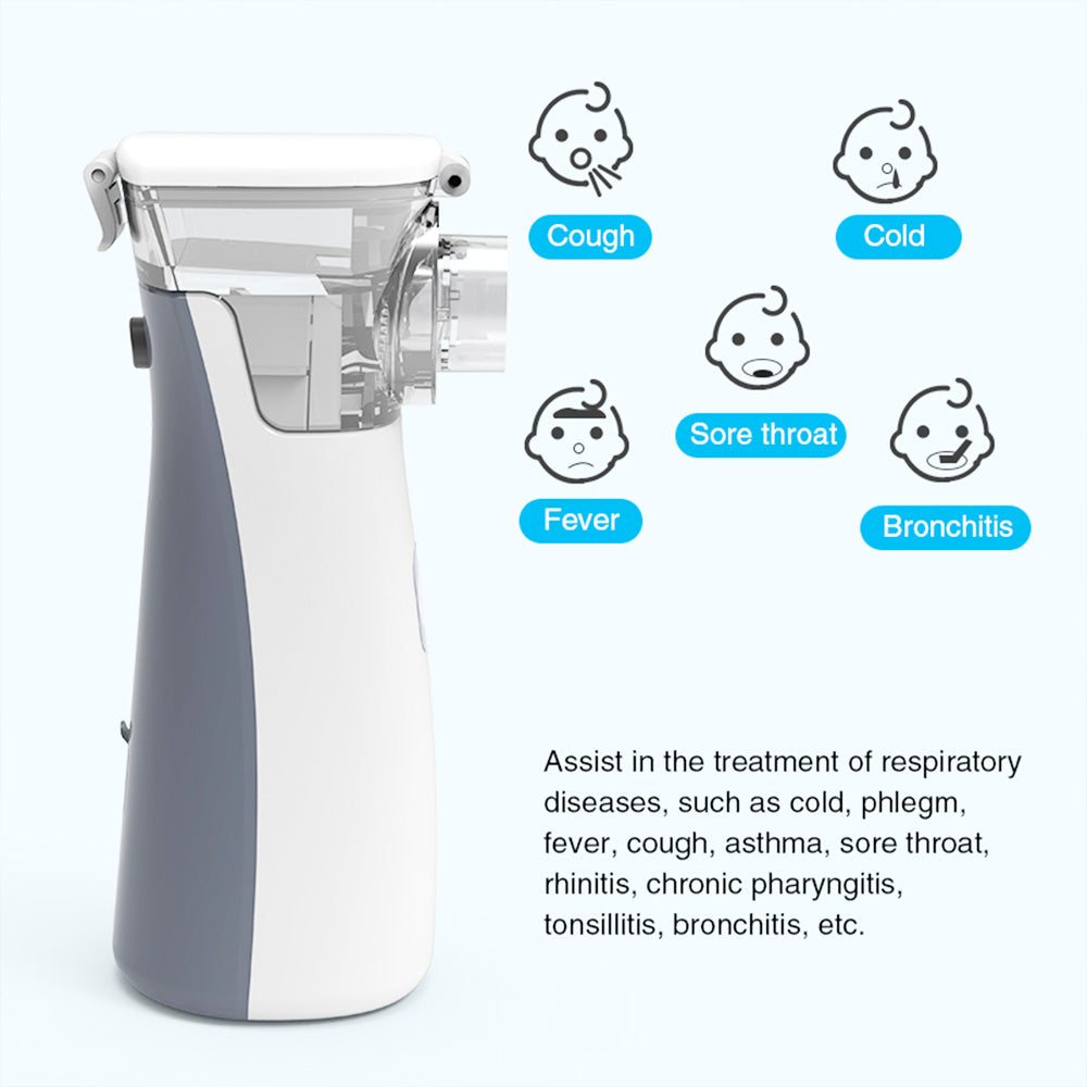 Nebulizador Portátil BOXYM N2 para Asma y EPOC, Uso Doméstico para Niños y Adultos