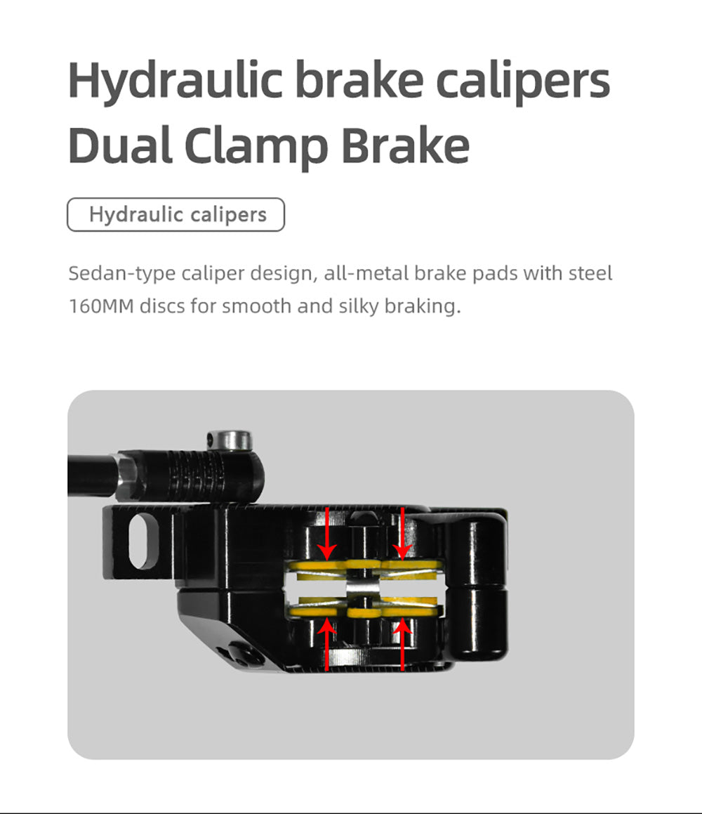 Patinete eléctrico BOYUEDA S3-11, motor de 2*3000W, batería de 60V 38AH, neumático de 11 pulgadas, velocidad máxima de 85 km/h, autonomía de 120 km, frenos de disco hidráulicos dobles, amortiguador hidráulico, pantalla LCD.
