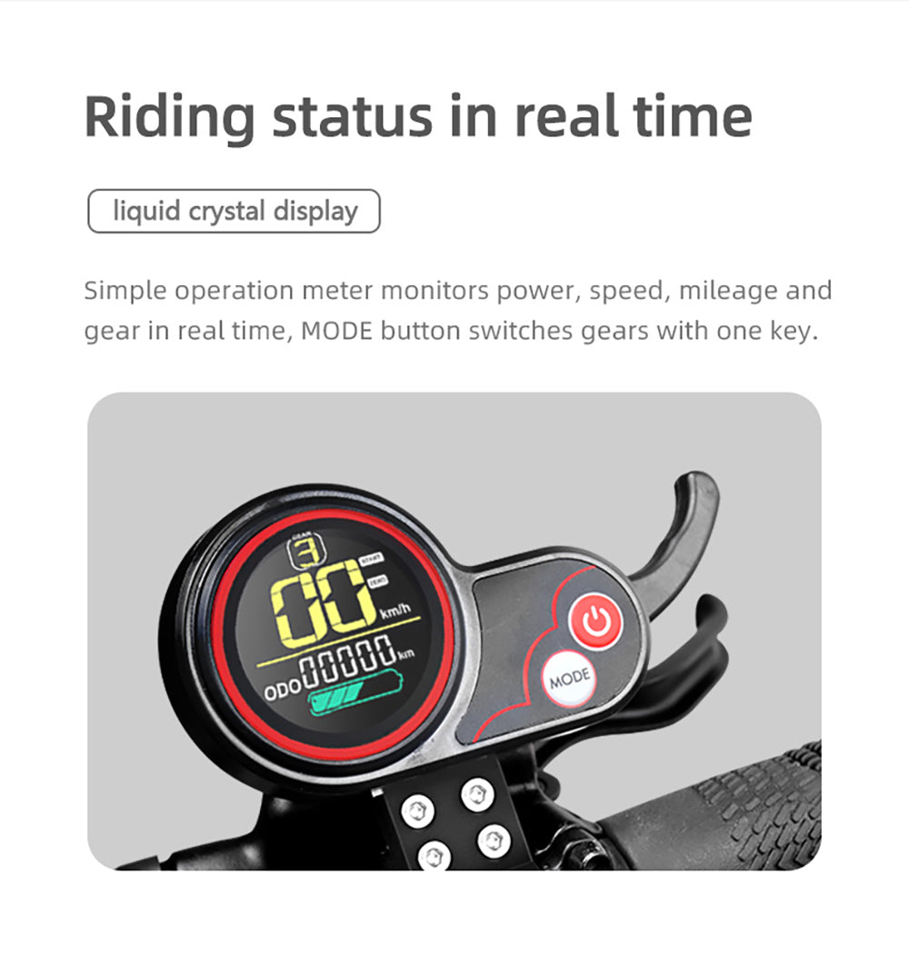Patinete eléctrico BOYUEDA S3-11, motor de 2*3000W, batería de 60V 38AH, neumático de 11 pulgadas, velocidad máxima de 85 km/h, autonomía de 120 km, frenos de disco hidráulicos dobles, amortiguador hidráulico, pantalla LCD.