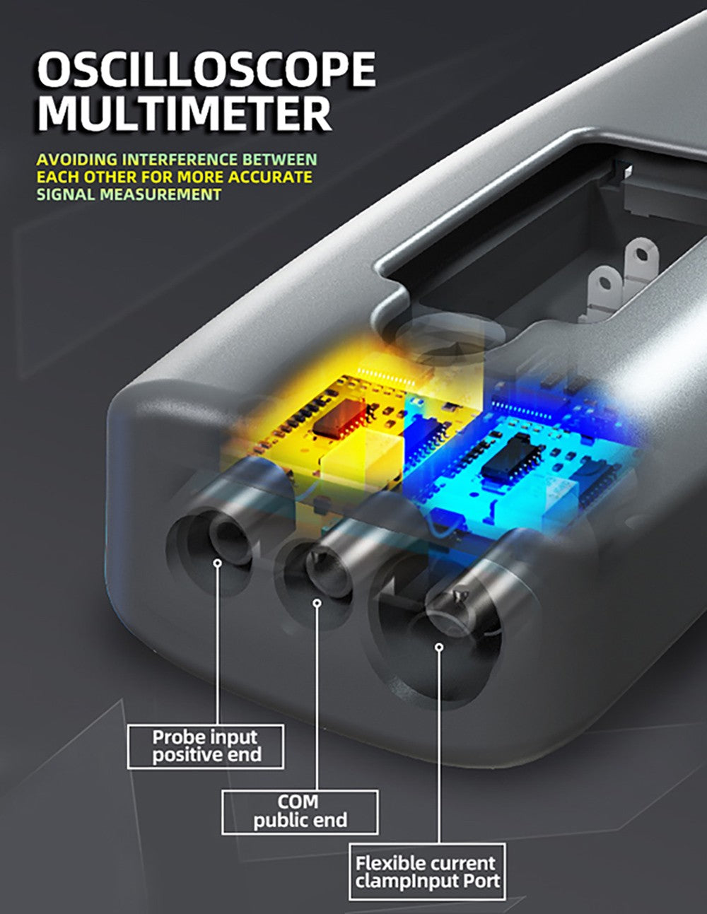 Multímetro osciloscopio BSIDE O1X 3 en 1, tipo bolígrafo eléctrico, ancho de banda de 10 MHz, pantalla a color TFT de 2,8 pulgadas, batería de litio de 2000 mAh, linterna LED.
