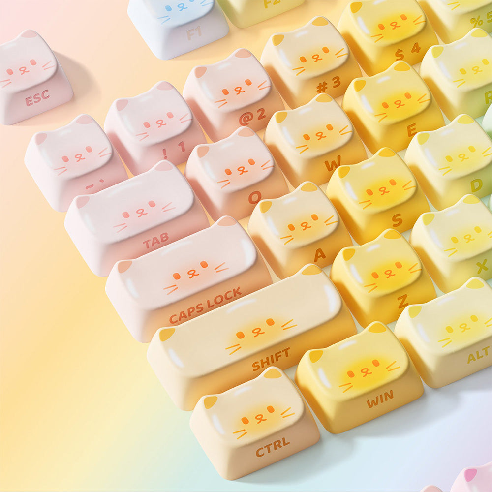 Akko Colorful Cats Keycap Set (142-key)