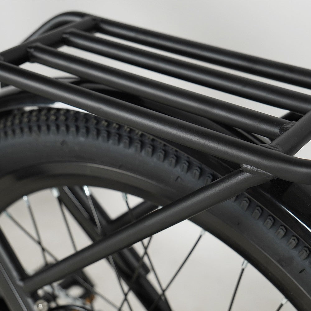 Bicicleta Eléctrica CMACEWHEEL L26, Motor de 500W, Batería de 48V 17Ah, Neumáticos CST de 26*2.1″, Velocidad Máxima de 45km/h, Alcance Máximo de 100km, Frenos de Disco Hidráulicos - Dorada