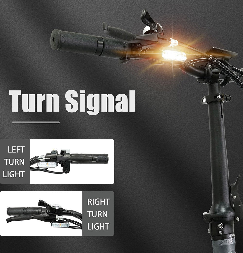 CMACEWHEEL RX20 Electric Folding Bike 20*4.0 inch Tire 750W Motor 40-45km/h Max Speed 17Ah Battery Hydraulic Brake