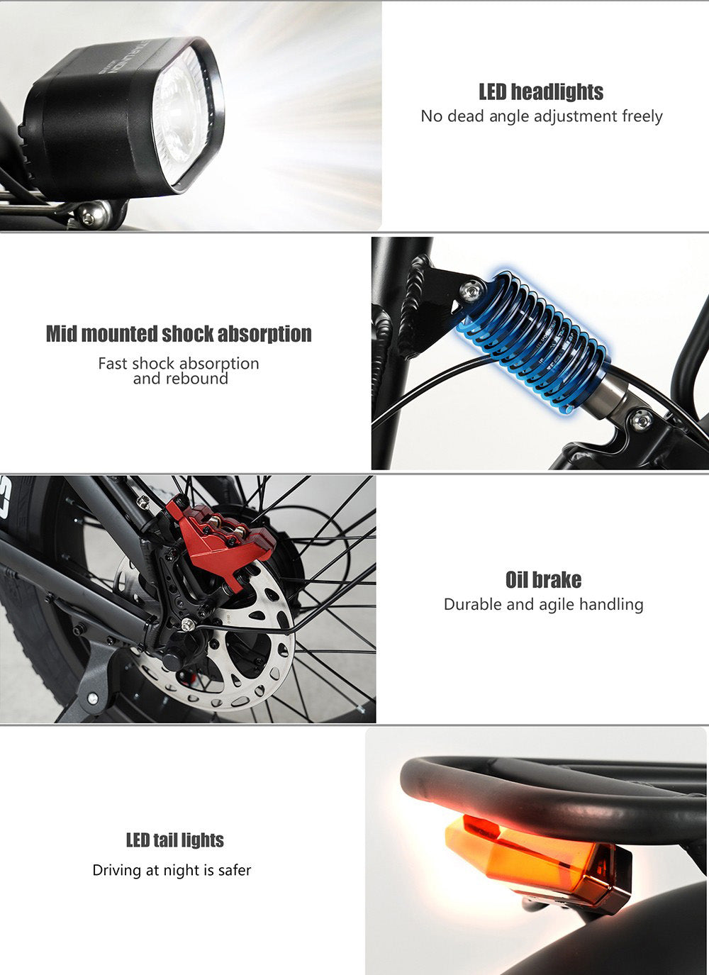 CMACEWHEEL RX20 MAX Electric Bike 20*4.0 inch CST Fat Tire Dual 750W Motor 45km/h Max Speed 110km Max Range 48V 17Ah Battery 150kg Load Hydraulic Brake