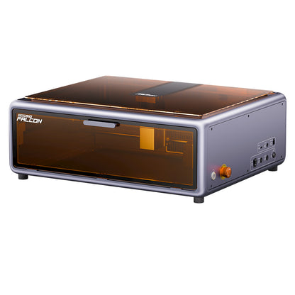 Creality Falcon A1 10W FDA Class 1 Laser, 600mm/s Fast Engraving, Built-in Camera, Smart Material Detection Eye-Protection Cover,  0.06 - 0.08mm Compressed Spot, Extraction Fan, 305*381mm