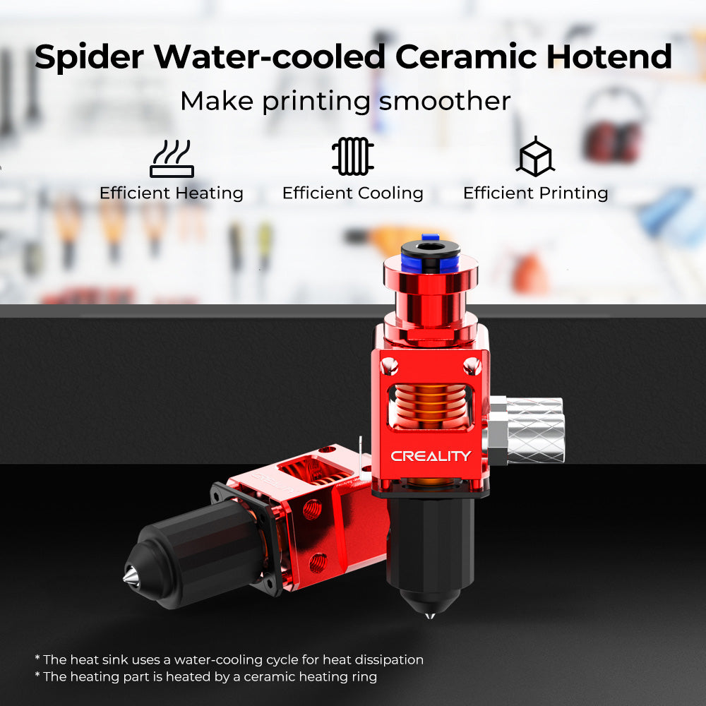 Hotend cerámico refrigerado por agua Creality Spider