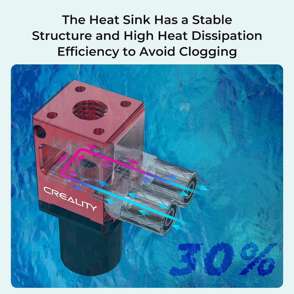 Hotend cerámico refrigerado por agua Creality Spider