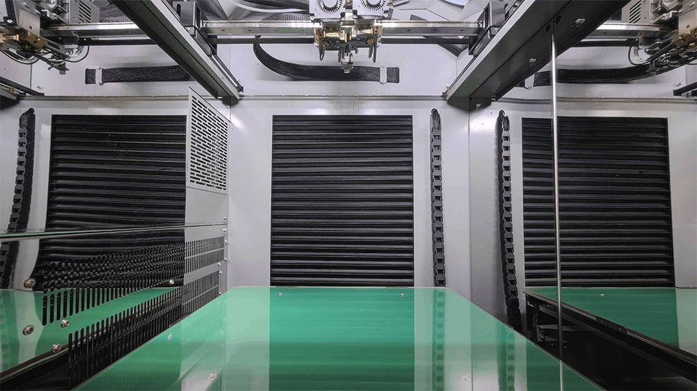 CreatBot PEEK-300 3D Printer, Auto-Leveling, Auto-Rising Dual Extruders, 10-120mm/s Print Speed, Direct Annealing System, Air Pump/Water Cooling, Single Extrusion Volume 300x300x400mm, Dual Extrusion Volume 240x300x400mm