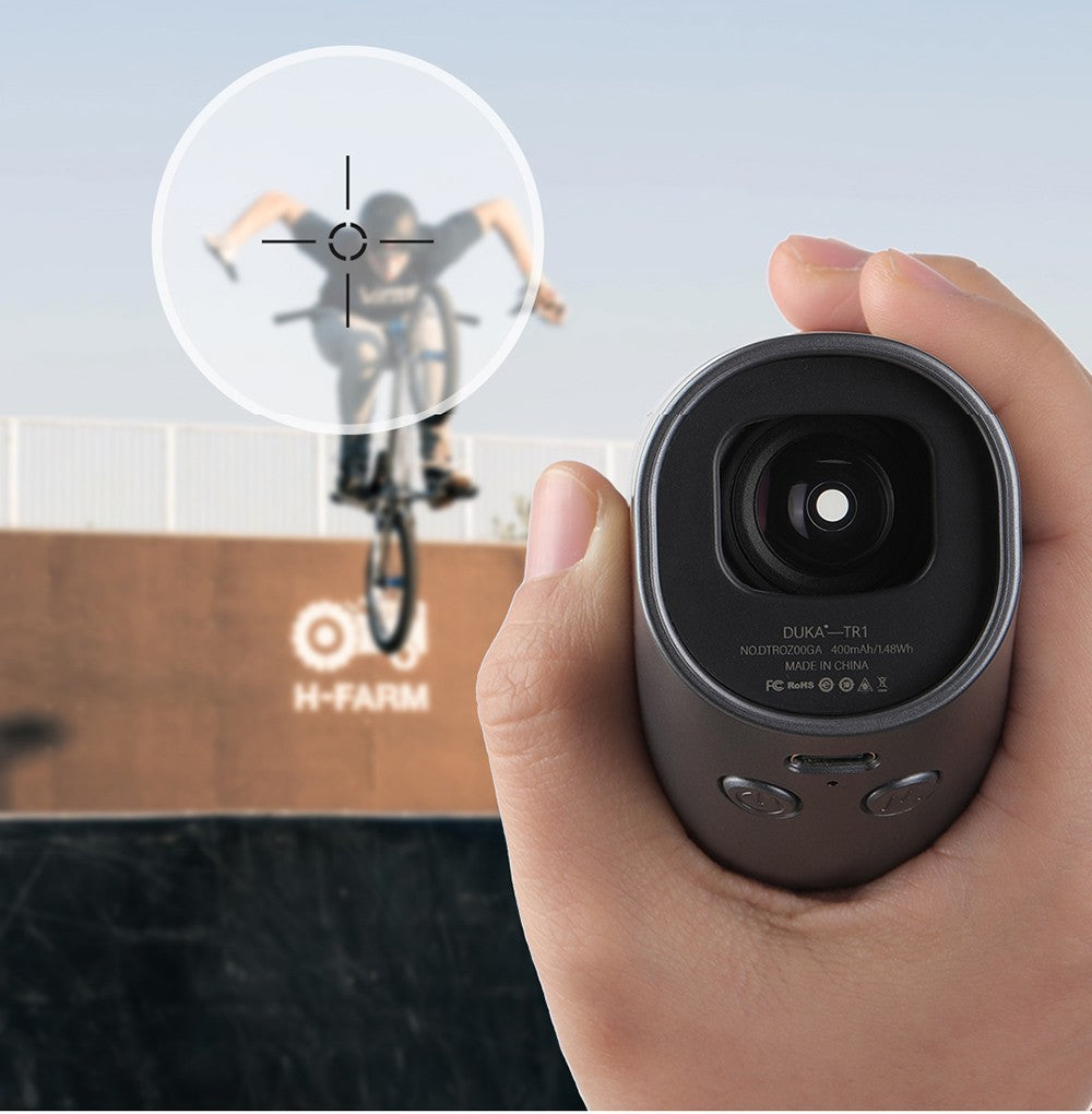 Telémetro con pantalla LCD Xiaomi Duka TR1, visor telescópico para golf, caza, topografía, viajes - 1200M