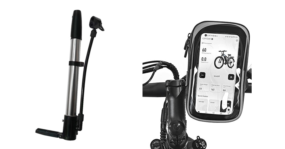 Bicicleta Eléctrica DUOTTS S26, Motores 750W*2, Velocidad Máxima 50km/h, Neumáticos Inflables Gruesos de 26*4.0 pulgadas, Batería SAMSUNG 48V 20Ah, Autonomía de 120km, Shimano 7 Velocidades, Carga Máxima 150kg, Aplicación Inteligente - Negro
