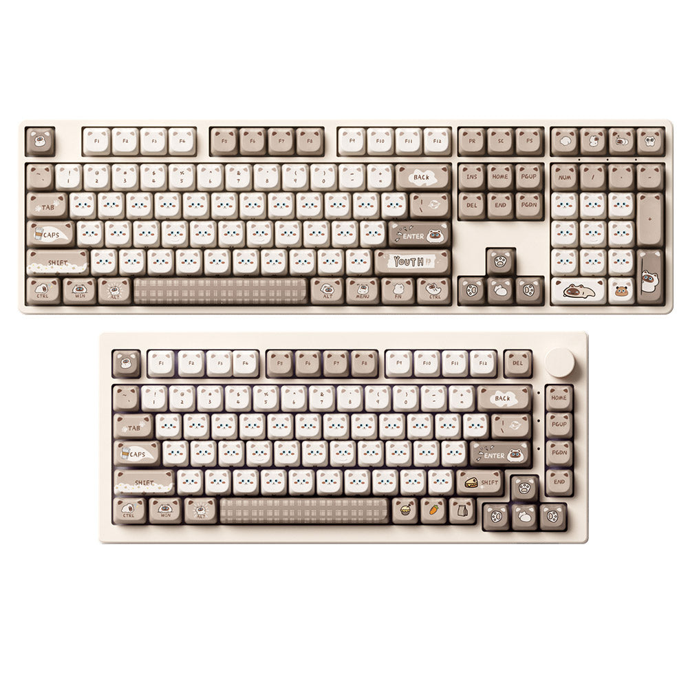 Akko Siamese Cat Keycap Set (142-key)