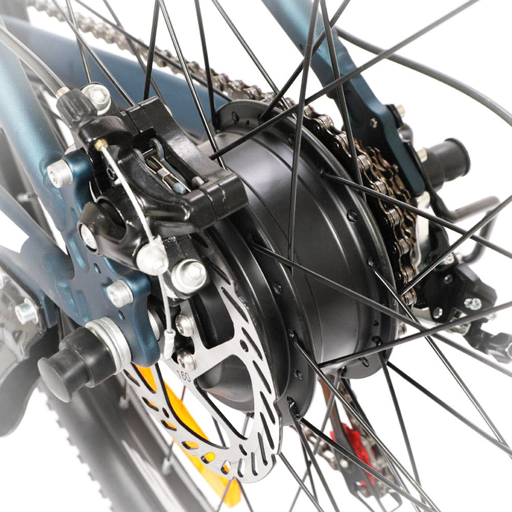 Bicicleta Eléctrica Eleglide M1 Versión Mejorada 27.5 Pulgadas Motor 250W Batería 36V 7.5Ah+12.5Ah Velocidad Máxima 25km/h SHIMANO 21 Velocidades