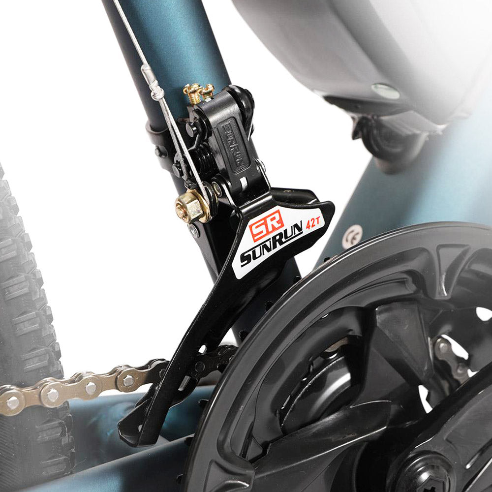 Bicicleta Eléctrica Eleglide M1 Versión Mejorada 27.5 Pulgadas Motor 250W Batería 36V 7.5Ah+12.5Ah Velocidad Máxima 25km/h SHIMANO 21 Velocidades